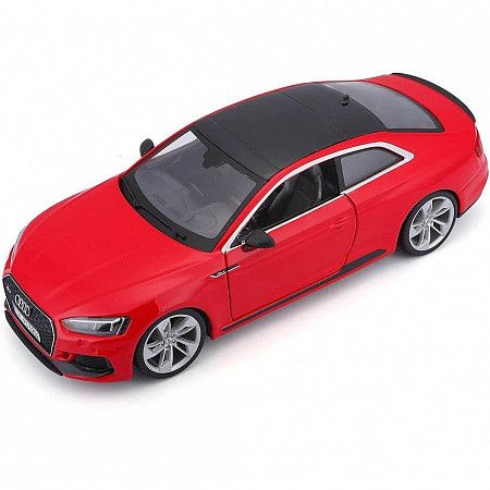 На картинке изображен Машинка Bburago 1:24 Audi RS 5 Coupe (2019) (18-21090) red Машинка Bburago 1:24 Audi RS 5 Coupe (2019) (18-21090) red