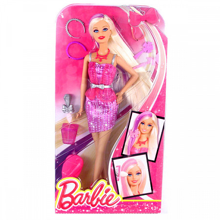 Кукла Barbie Модные прически BDB26