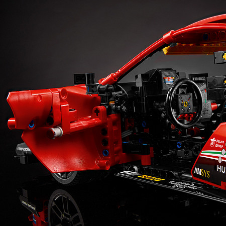 Конструктор LEGO Спортивный автомобиль Ferrari 488 GTE AF Corse #51 42125