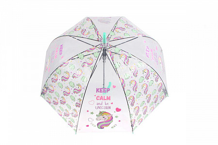 Зонт прозрачный Bradex Единорог DE 0500 blue
