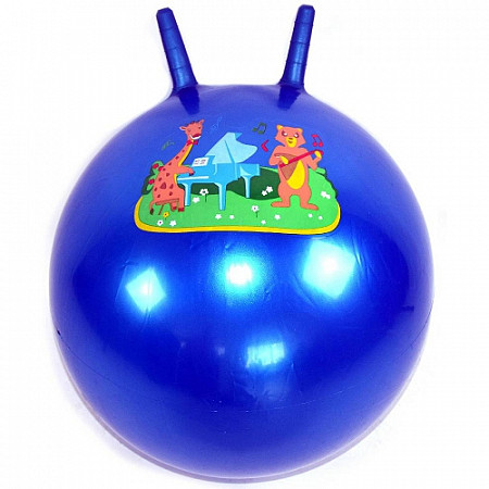 Мяч с рогами Ausini VT18-11138 blue