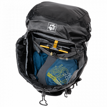 Туристический рюкзак Jack Wolfskin Kalari King 56 Pack black 2007701-6000
