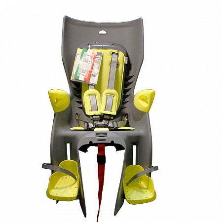 Велокресло для детей Bellelli Summer Clamp Hi-Viz 01SMM00027 black/yellow