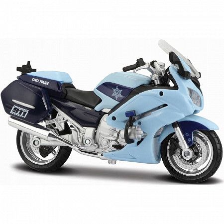 Масштабная модель мотоцикла Maisto 1:18 Yamaha FJR1300A (32306) light blue/black