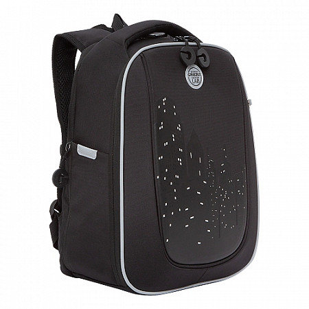 Рюкзак школьный GRIZZLY RAf-193-9 /3 black