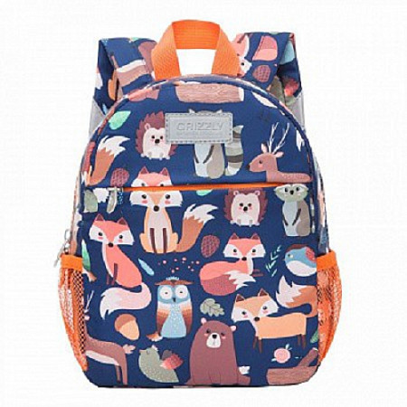 Рюкзак детский GRIZZLY RK-077-7 /1 animals