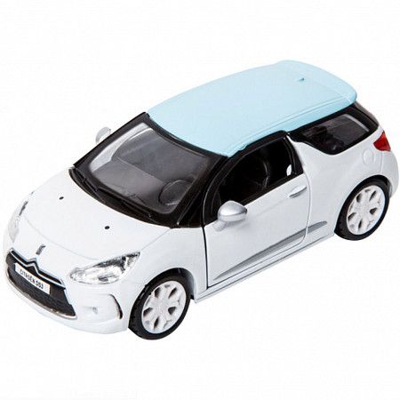 Коллекционная машина Bburago 1:32 Citroen DS3 (18-43026) в асс.
