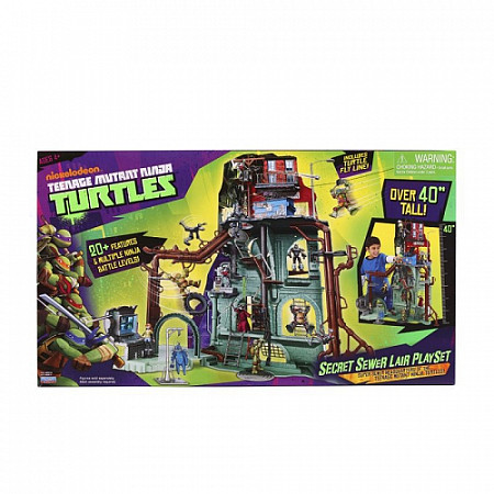 На картинке изображен Игровой набор Turtles (без фигурок) 95010 Игровой набор Turtles (без фигурок) 95010