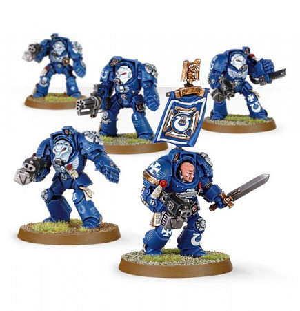 Фигурки Games Workshop Warhammer: Space Marine Terminator Squad 48-10