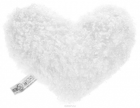 На картинке изображен Мягкая игрушка-антистресс СмолТойс Сердце 2052/БЕЛ/15 Мягкая игрушка-антистресс СмолТойс Сердце 2052/БЕЛ/15