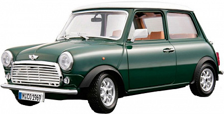Коллекционная машина Bburago Mini Cooper 1969 (18-12036) green