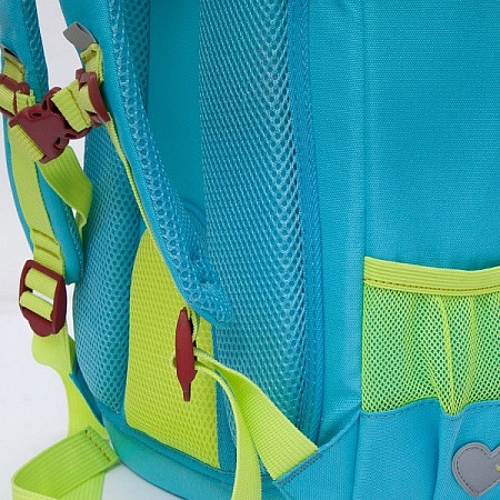 Рюкзак школьный GRIZZLY RG-168-1 /2 light blue