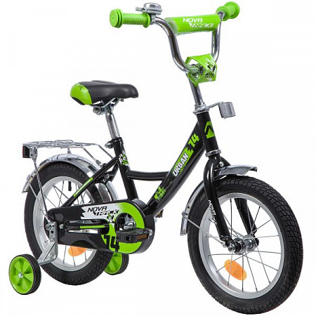 Велосипед Novatrack Urban 14" (2019) Black 143URBAN.BK9