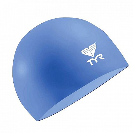 Шапочка для плавания TYR Latex Swim Cap латекс LCL/428 Blue