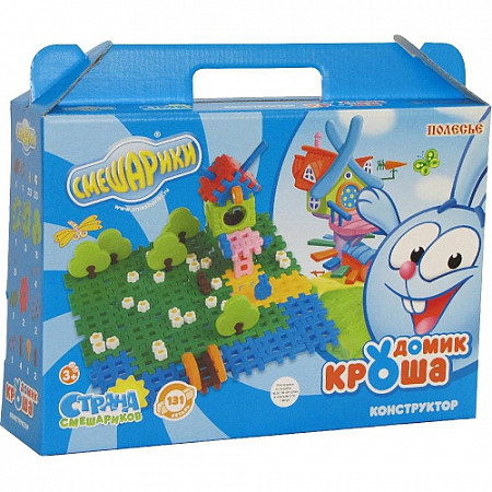 Конструктор Полесье Смешарики Домик Кроша 9240