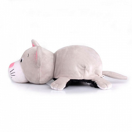 На картинке изображен Мягкая игрушка Gulliver Котик-Мышка 7-3004CM Мягкая игрушка Gulliver Котик-Мышка 7-3004CM