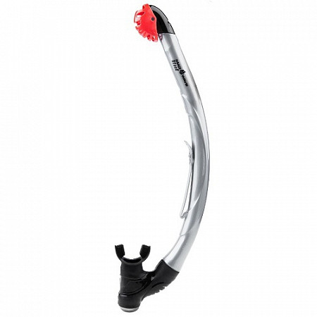 Трубка Mad Wave Steel Snorkel gray