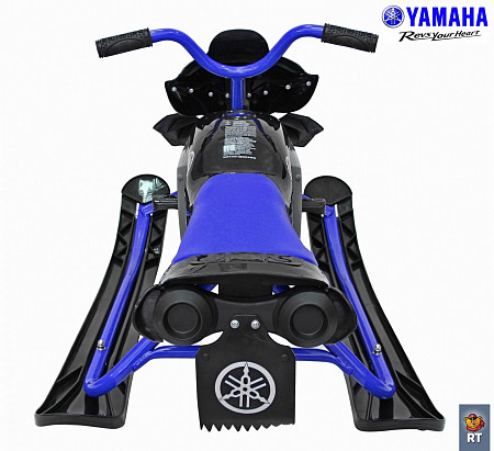 Снегокат Yamaha Apex Snow Bike Titanium black/blue