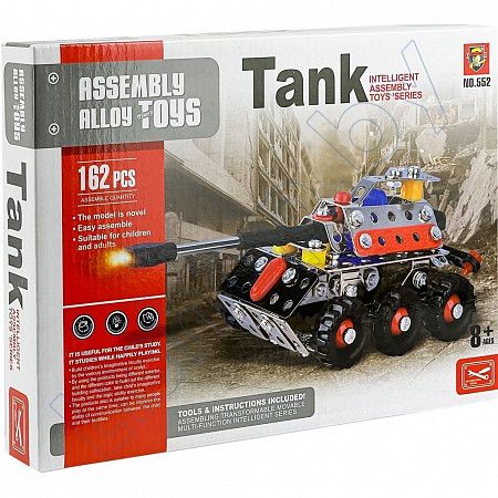 Конструктор UniToys Танк (552)