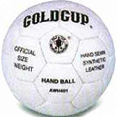 Мяч гандбольный Gold Cup white №1
