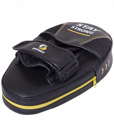 Лапа боксерская Effort E 602-2 black