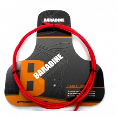 Оплётка троса тормоза Baradine 2,2 м DH-SD-01-RD red