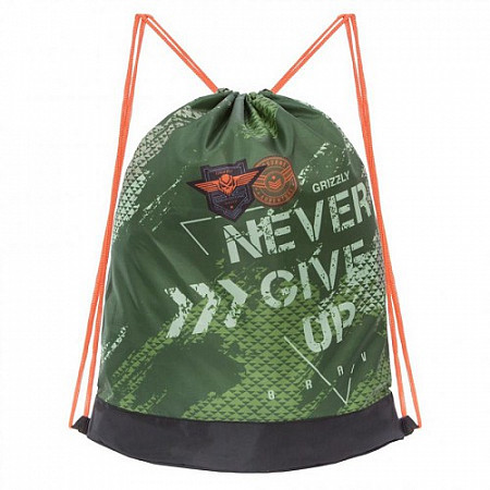 Мешок для обуви GRIZZLY OM-015 /2 khaki