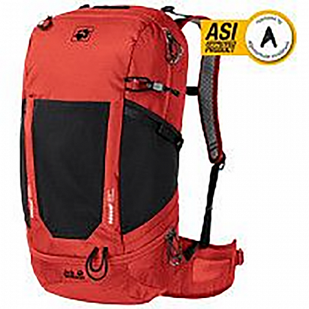 Туристический рюкзак Jack Wolfskin Kingston 30 Pack Recco lava red 2008811-2066