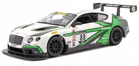 На картинке изображен Коллекционная машина Bburago 1:24 Bentley Gt3 (18-28008) Коллекционная машина Bburago 1:24 Bentley Gt3 (18-28008)