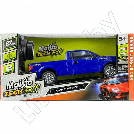 Радиоуправляемая машина Maisto 1:24 Ford F150 STX (81142) blue