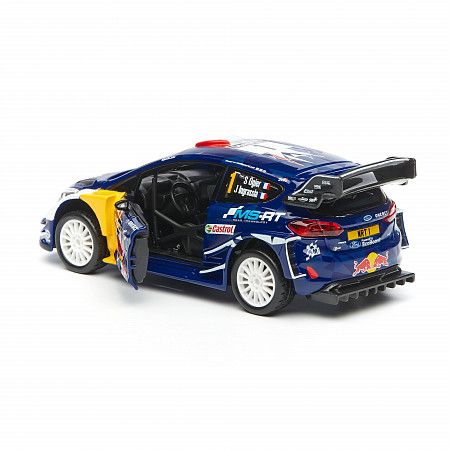 На картинке изображен Машинка Bburago 1:32 2017 M-Sport Ford Fiesta WRC (18-41051) Машинка Bburago 1:32 2017 M-Sport Ford Fiesta WRC (18-41051)