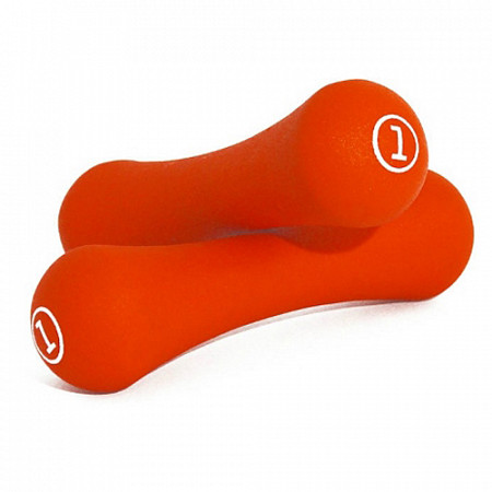 Гантели неопреновые Liveup LS2002 (1 кг)