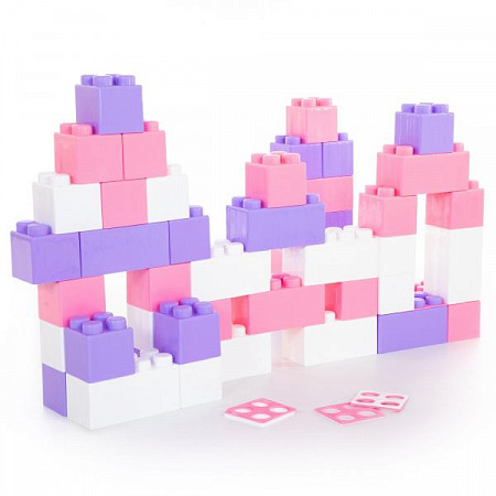 Конструктор строительный Полесье XXL v2 45шт 68033