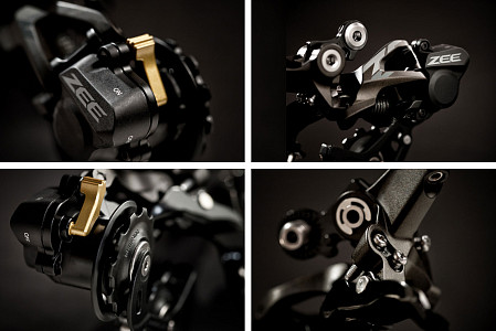Переключатель задний Shimano RD-M640 SS ZEE black