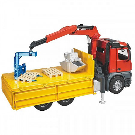 Игрушка Bruder Mercedes-Benz Грузовая Машина Со Световыми и Звуковыми Эффектами 03651