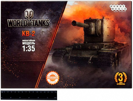 Сборная модель танка Hobby World World of Tanks КВ-2
