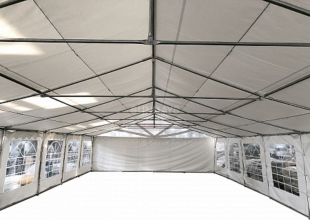 Тент-шатер Sundays P712201W 7х12 с прозрачным фронтоном 