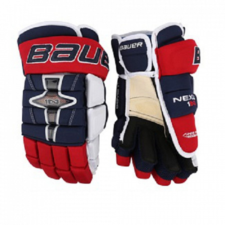 Перчатки хоккейные Bauer Nexus 1N Pro Sr Navy/Red/White