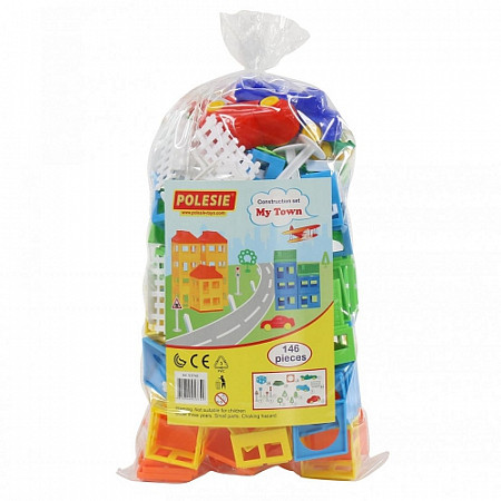 Конструктор Полесье Построй свой город (в пакете) 53749