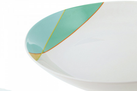 Тарелка суповая Bradex Parallels 20см TK 0464