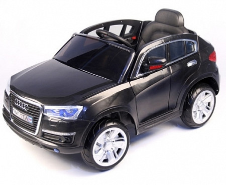 На картинке изображен Электромобиль Wingo Audi Q5 Lux black Электромобиль Wingo Audi Q5 Lux black