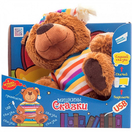 Интерактивная игрушка Dream Makers Мишкины сказки MCHNU01\MV