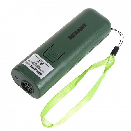 На картинке изображен Ультразвуковой отпугиватель/тренер собак Rexant 71-0069 Ультразвуковой отпугиватель/тренер собак Rexant 71-0069