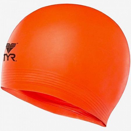 Шапочка для плавания TYR Latex Swim Cap латекс LCL/820 orange