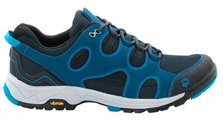На картинке изображен Полуботинки Jack Wolfskin Crosswind Low M blue Полуботинки Jack Wolfskin Crosswind Low M blue