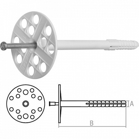Дюбель для теплоизоляции Starfix 10х16 см SMW3-61228-500