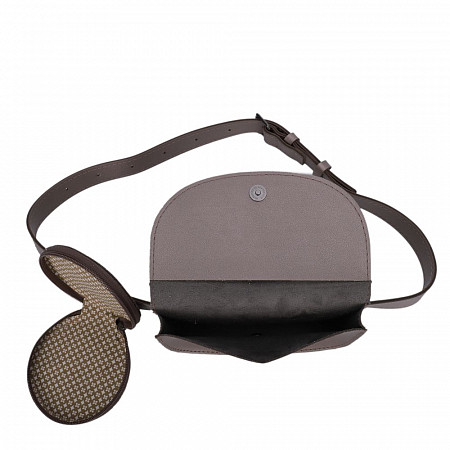 Поясная сумка женская Ors Oro OMS-0155 bronze