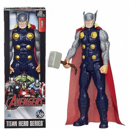 На картинке изображен Фигурка Avengers Thor (B0434) Фигурка Avengers Thor (B0434)