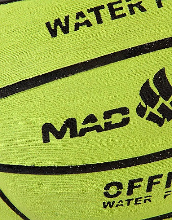 Мяч для водного поло Mad Wave green