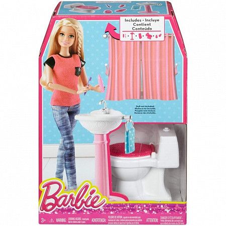 На картинке изображен Набор мебели Barbie для декора дома CFG65 CHR36 Набор мебели Barbie для декора дома CFG65 CHR36